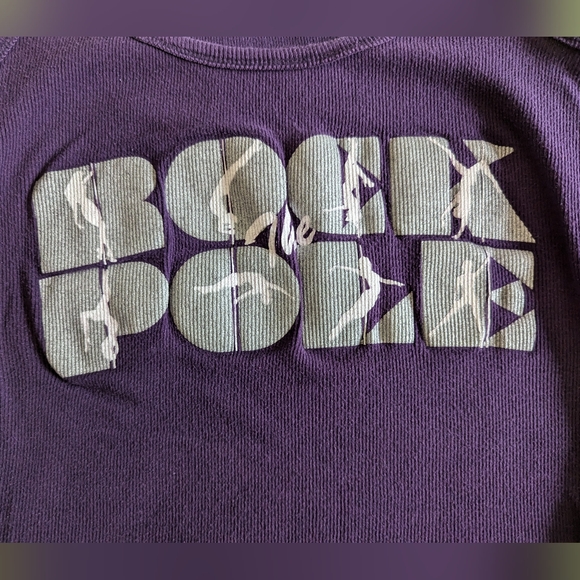 Pole Dance Fitness Tank Top in Purple by Zenana - Picture 5 of 10